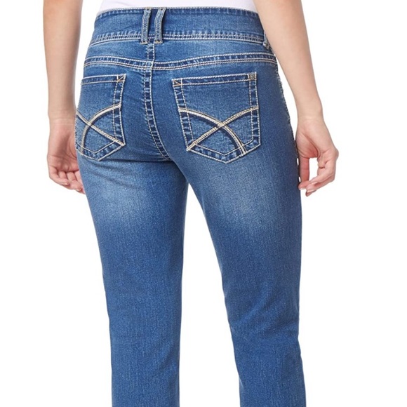 (1722) WallFlower Women's Luscious Curvy 23.5'' Crop Mid-Rise Insta Stretch 18W - Picture 7 of 8